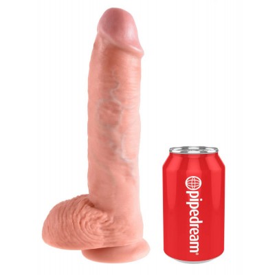 KING COCK 10''COCK WITH BALLS